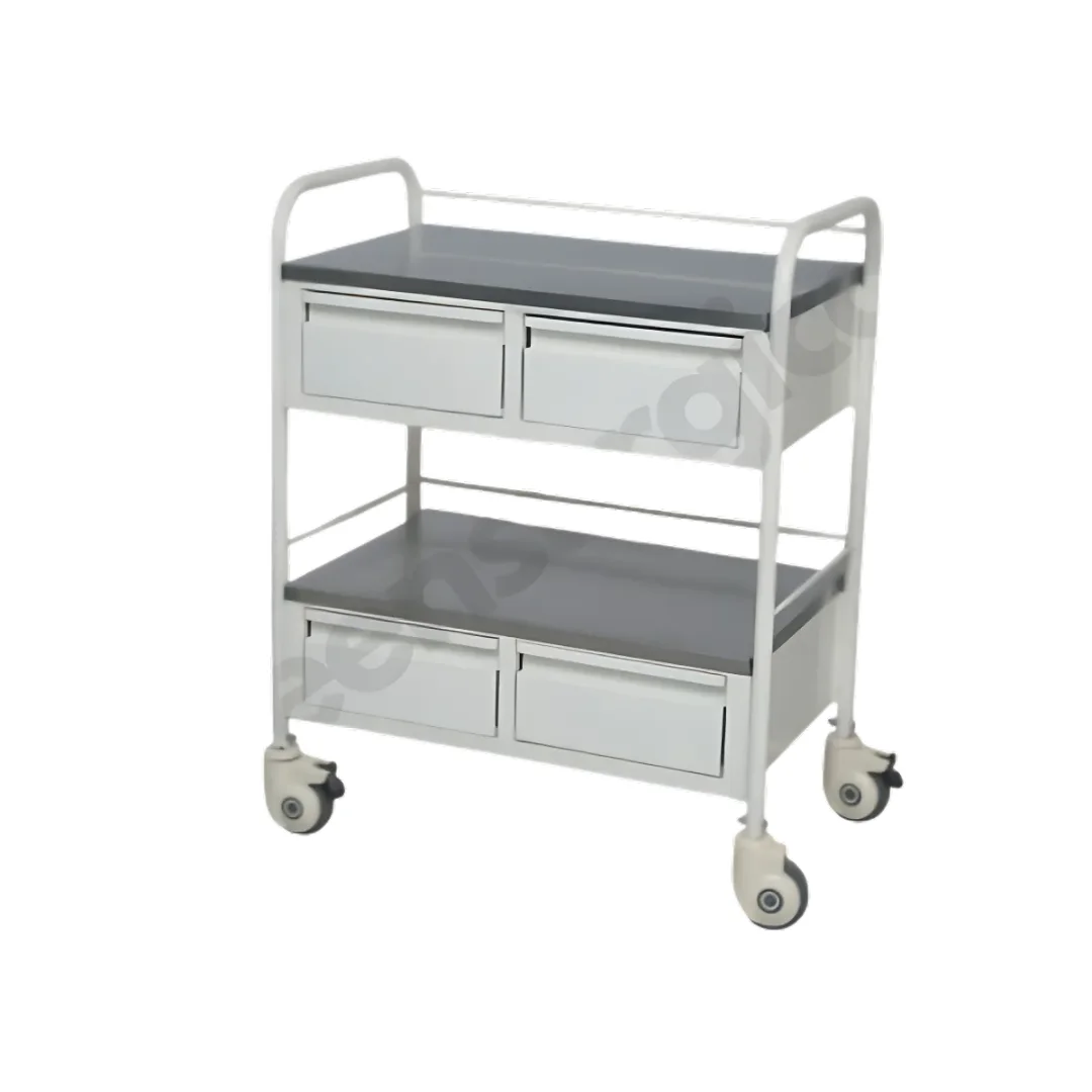 SSP 1057 Medicine Trolley with 4 Drawer